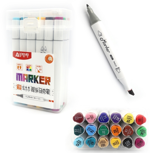 M6113-18 Набір скетч маркерів Aodemei 