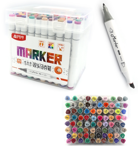 M6113-80 Набір скетч маркерів Aodemei 
