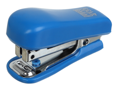 Степлер пластиковий Міні до 10арк. (скоби №10), синій, BM.4133-02
