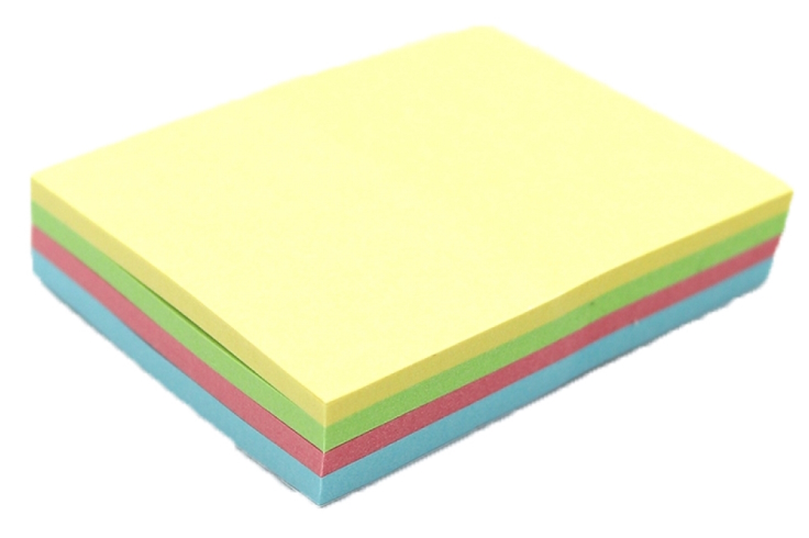 SNR-A01-P Папір самокл. 4цв 100шт., 38*51мм 1шт/этик