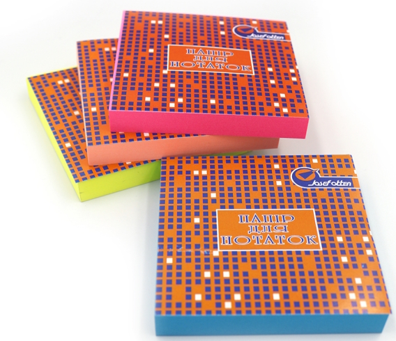 SNR-A03-N Папір самокл. NEON Josef Otten 100шт., 75*75мм 1/этик