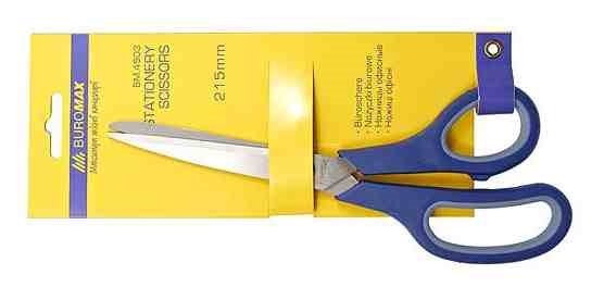 Ножиці, руч. з гумов. вставками, 215мм, BM.4503