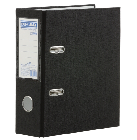 Реєстратор одност. А5, 70/75 мм (внутр./зовн.) PP, чорний BM.3013-01