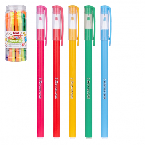 Ручка 1Вересня кульк/масл 