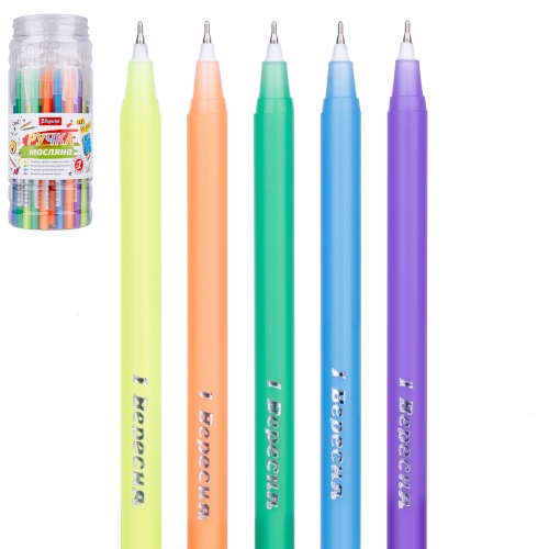 Ручка 1Вересня кульк/масл 