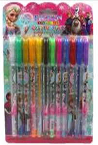 DSCN0362-12FR Набір гелевих ручок глітер 