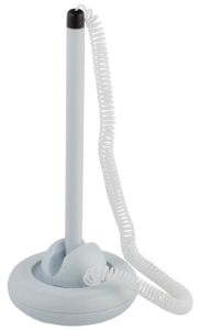 Ручка кулькова на підставці, синя BM.8140-01