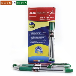 Ручка Cello Maxriter XS SKU 12Box 0,7мм зелен.