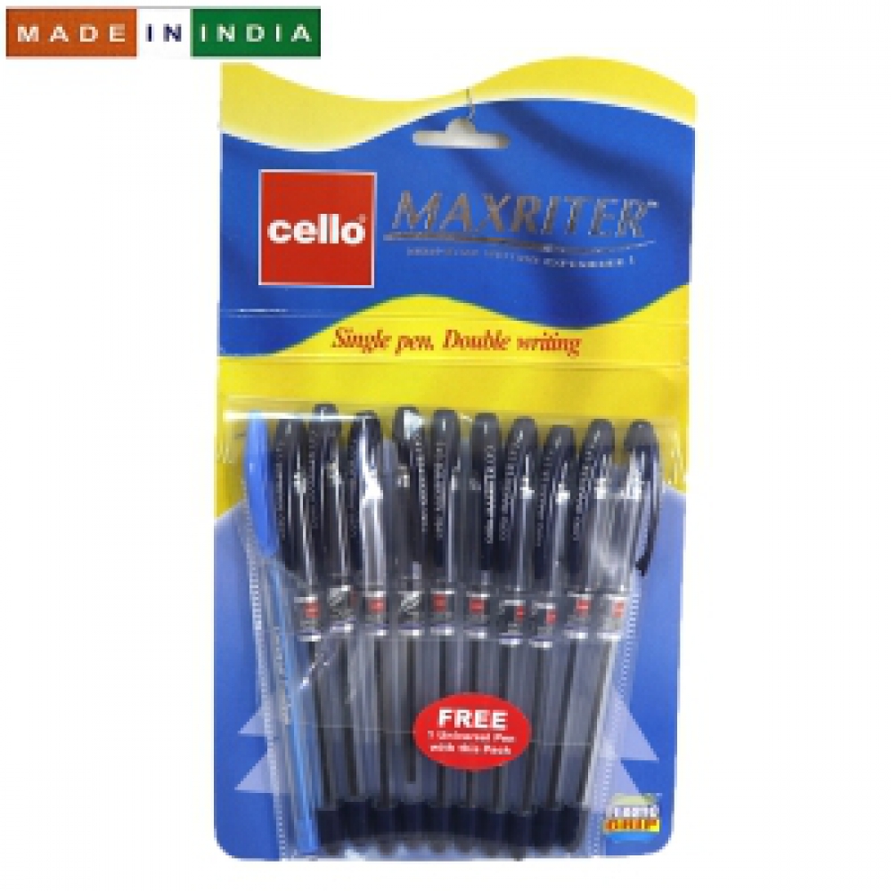 Ручка Cello Maxriter SKU 10Hanger 0.7мм  син.