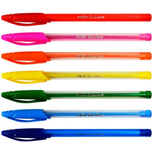 Ручка Cello Rainbow SKU 50Box 1.0мм мікс