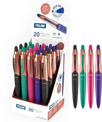 1765809120 Ручка кульк. син. автом. 1мм 