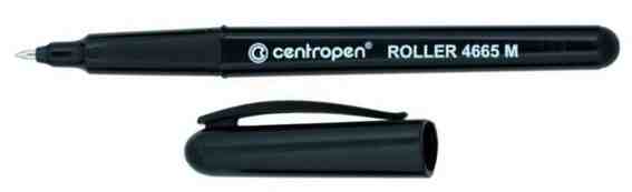 Ручка капілярна 4665-M/10 чорна 0.7мм, Centropen