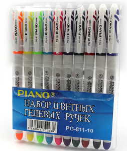 PG-811-10 Набір гель ручок 