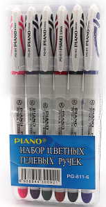 PG-811-6 Набір гель ручок 