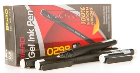 Ручка гелева Aihao  AH-8620 чорна