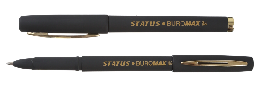 Ручка гелева Rouber Touch, 1.0мм, сині чорнила, BM.8337-01