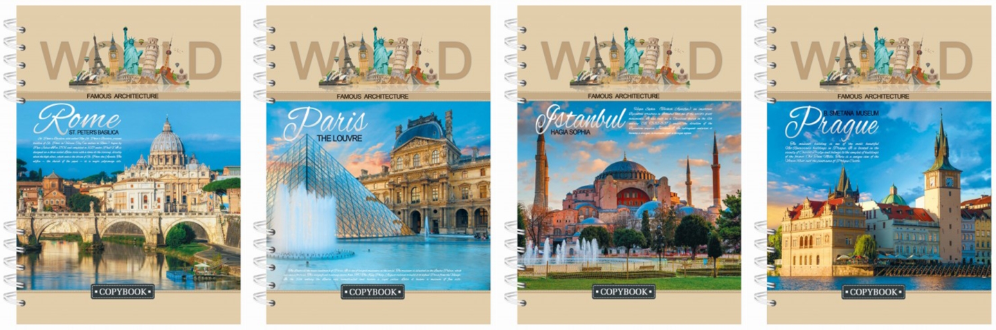 Блокнот А6 72 арк., серія  