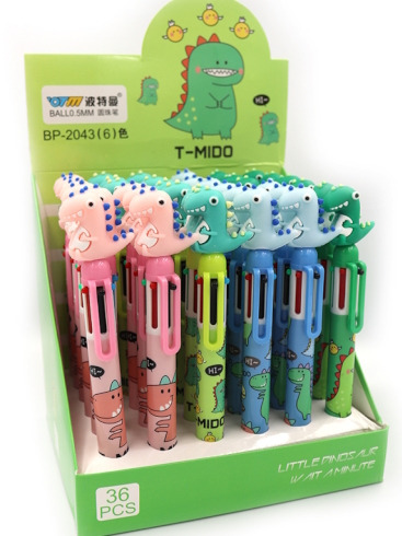 BP-2043 Ручка дитяча багатобарвна автомат 