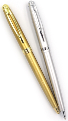 BP930(-1-12) Руч. кульк. мет. поворот золот + срібл   