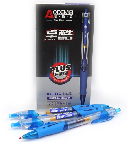 K36 Ручка автомат гель. Aodemei 