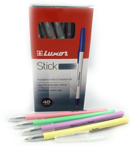 1201-03P Ручка кулькова пастель 