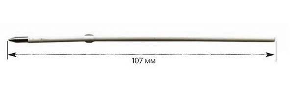 Стрижень кульк., ШУ-0,5мм, Дл-107мм, син., 341, NORMA