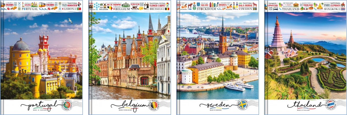 Блокнот А6  48арк., серія 