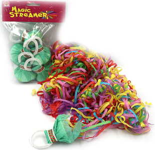 STREAMER-2 Ручний пускач серпантину, D5см, 6штук / упаковка, 1шт / етик.