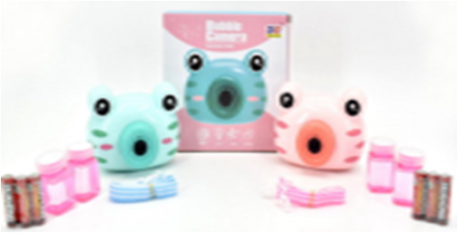 Дитячий фотоапарат для мильних бульбашок(72/1) 8001