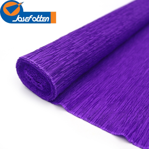 KR150-8025 Креп-папір 150%, темно-фіолетовий 50 * 200см, 1pc / OPP, осн.95г / м2, общ.238г / м2