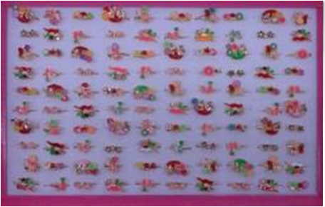 Кільце метал.-емаль