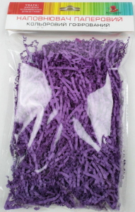 Паперовий декоративний наповнювач. 30г.COPF-30G-Z18 темно фіолетовий