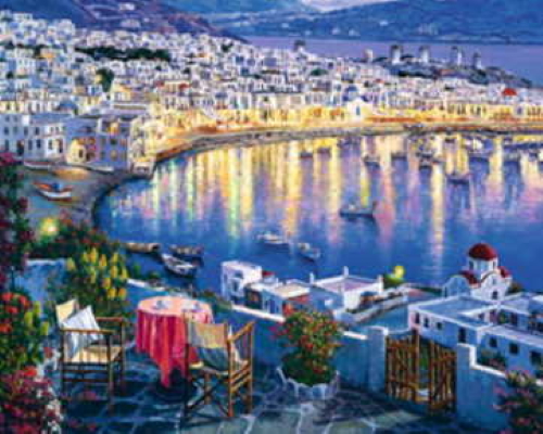 RSB8395_B Розмальовка за номерами 40*50см 