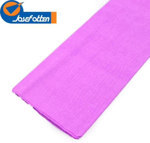 KR110-8021 Креп-папір  110%, бузковий  50*200см, осн.20г/м2, общ.42г/м2