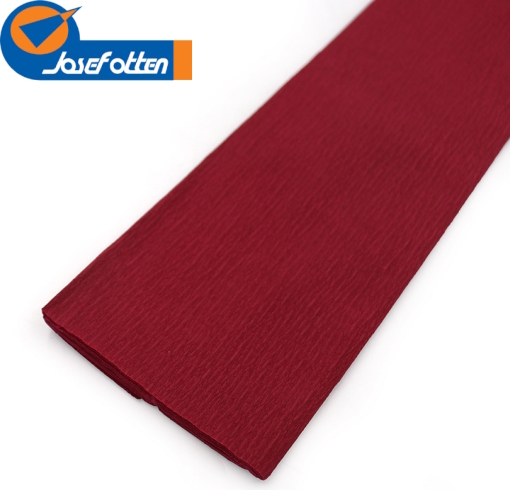 KR55-8002 Креп-папір 55%, бордовий 50*200см, осн.20г/м2, общ.31г/м2