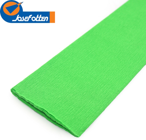 KR35-8035 Креп-папір  35%, світло-зелений 50*200см, осн.20г/м2, общ.27г/м2