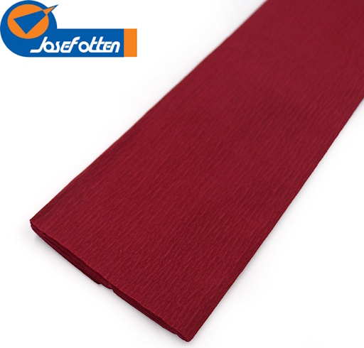 KR35-8002 Креп-папір 35%, бордовий 50*200см, осн.20г/м2, общ.27г/м2