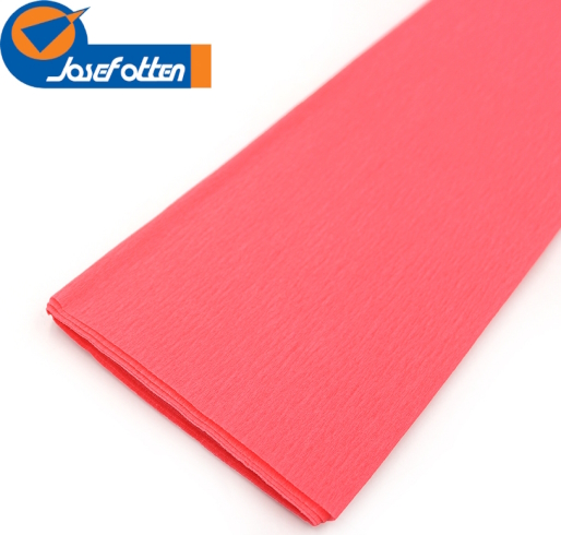 KR110-80705 Креп-папір 110%, кораловий 50*200см, осн.20г/м2, общ.42г/м2