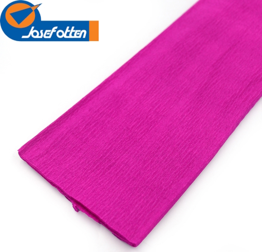 KR55-8005 Креп-папір  55%, темно-рожевий 50*200см, осн.20г/м2, общ.31г/м2
