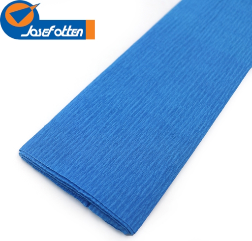 KR55-8008 Креп-папір  55%, темно-блакитний 50*200см, осн.20г/м2, общ.31г/м2