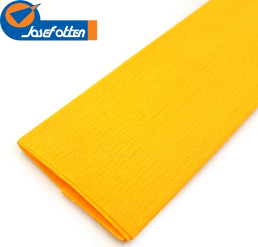 KR55-8018 Креп-папір  55%, світло-помаранчевий 50*200см, осн.20г/м2, общ.31г/м2