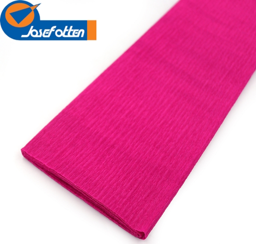 KR110-8016 Креп-папір 110%, малиновий 50*200см, осн.20г/м2, общ.42г/м2