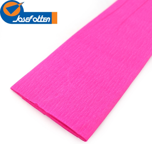 KR110-8006 Креп-папір  110%, яскраво-рожевий 50*200см, осн.20г/м2, общ.42г/м2