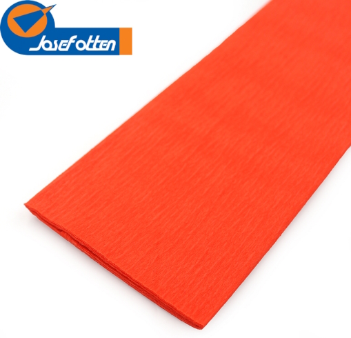 KR55-8024 Креп-папір 55%, темно-помаранчевий 50*200см, осн.20г/м2, общ.31г/м2