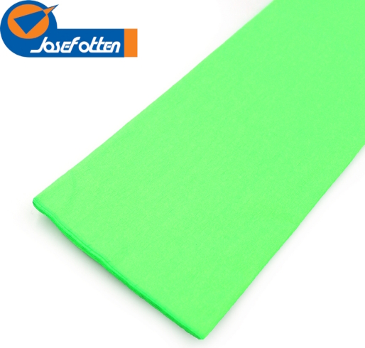 KRFL-8093 Креп-папір  30%, флуоресцентний зелений 50*200см, осн.20г/м2, общ.26г/м2