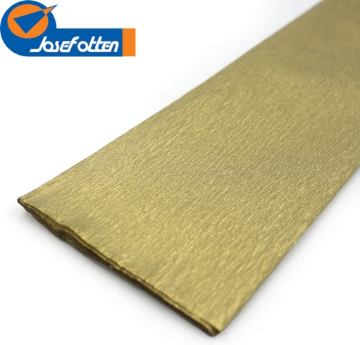 KRGS-8038 Креп-папір  20%, неон золото 50*200см, осн.20г/м2, общ.26г/м2