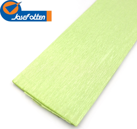 KRPL-80102 Креп-папір  30%, перламутровий зелений 50*200см, осн.20г/м2, общ.26г/м2