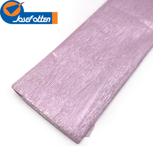 KRPL-80105 Креп-папір 30%, перламутровий бузковий 50*200см, осн.20г/м2, общ.26г/м2