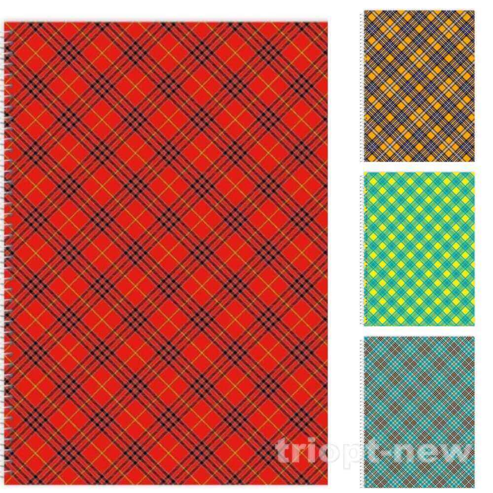 Блокнот Ф.А6, 48 арк.обкладинка - целюлозний картон 230г/м2, повнокольорова, блок – офсетний папір 60г/м2, клітинка, пружина збоку по довгій стороні, 8 видів мікс, ТП-90, Рюкзачок