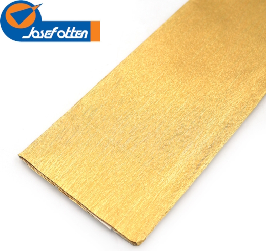 KRM-8061 Креп-папір  30%, металік золотистий 50*200см, осн.60г/м2, 78г/м2